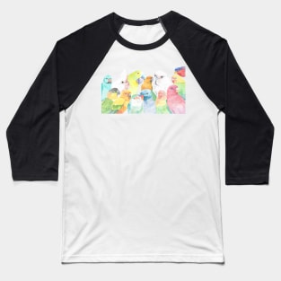 Special 2022 - parrots watercolor portrait Baseball T-Shirt